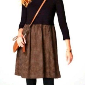 NWT J. Jill size Small petite mixed media print dress